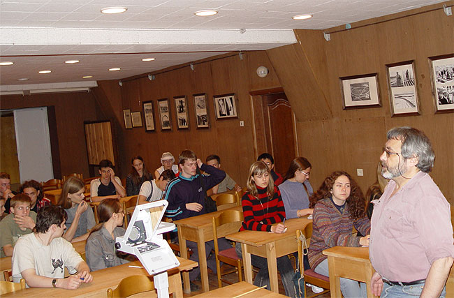 Лекция для студентов ГАИШ заведующего отделом релятивистской астрофизики САО Г.М.Бескина студентам ГАИШ