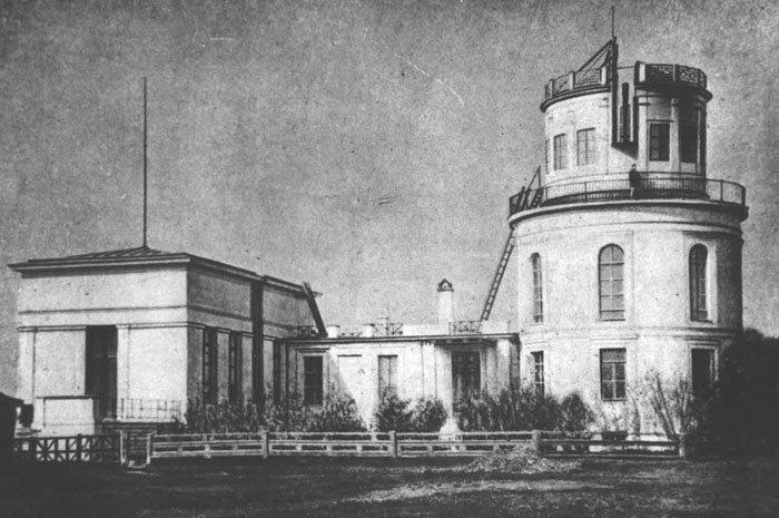 Астрономическая обсерватория Московского университета на Пресне, 1864 год.