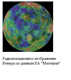 Подпись:  

Радиолокационное изображение Венеры по данным КА "Магеллан"

